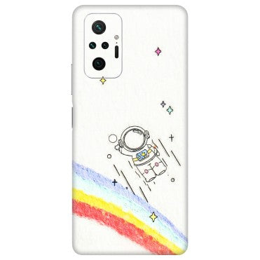 Xiaomi Redmi Phone Skins (All Models) - Milkyway Astronaut - 3D Embossed Finish (L-110) Redmi Note 10 Pro