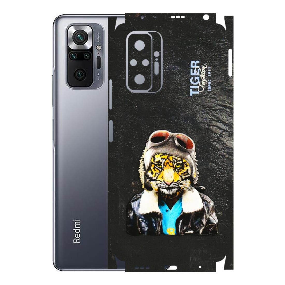 Xiaomi Redmi Phone Skins (All Models) - Rider Tiger - 3D Embossed Finish (L-113) Redmi Note 10 Pro