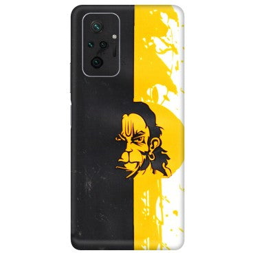 Xiaomi Redmi Phone Skins (All Models) - Bajrangbali - 3D Embossed Finish (L-151) Redmi Note 10 Pro