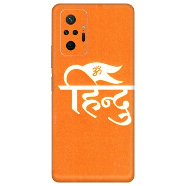 Xiaomi Redmi Phone Skins (All Models) - Hindu Kesari - 3D Embossed Finish (L-154) Redmi Note 10 Pro