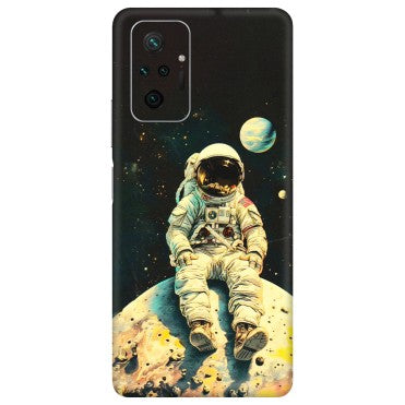 Xiaomi Redmi Phone Skins (All Models) - Astronaut in Space - 3D Embossed Finish (L-16) Redmi Note 10 Pro