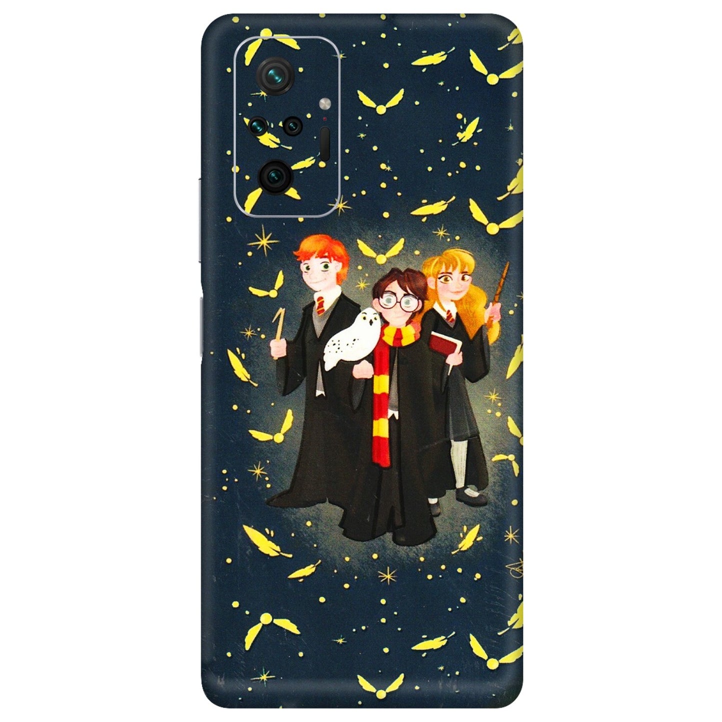 Xiaomi Redmi Phone Skins (All Models) - Harry Potter - 3D Embossed Finish (L-183) Redmi Note 10 Pro