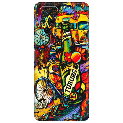 Xiaomi Redmi Phone Skins (All Models) - Cool Beer Bottle - 3D Embossed Finish (L-193) Redmi Note 10 Pro