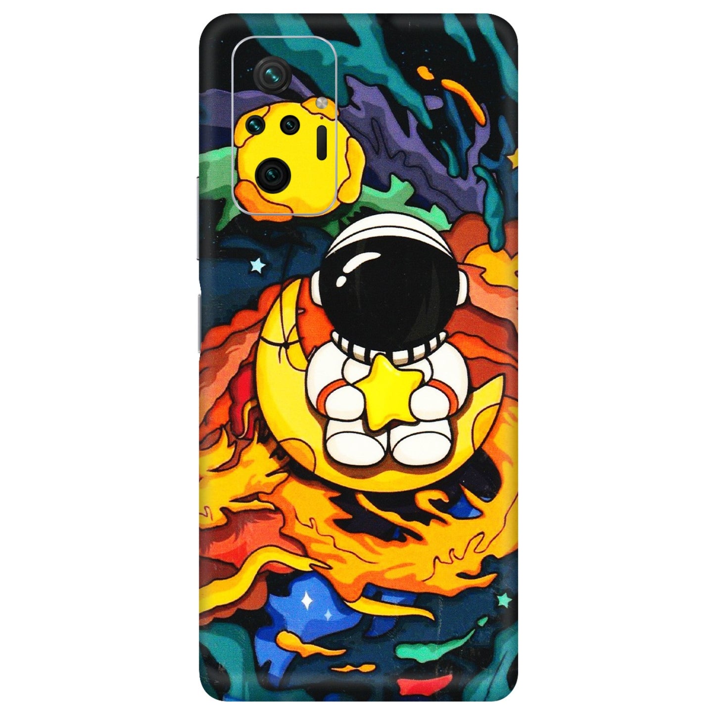 Xiaomi Redmi Phone Skins (All Models) - Baby Astronaut - 3D Embossed Finish (L-197) Redmi Note 10 Pro