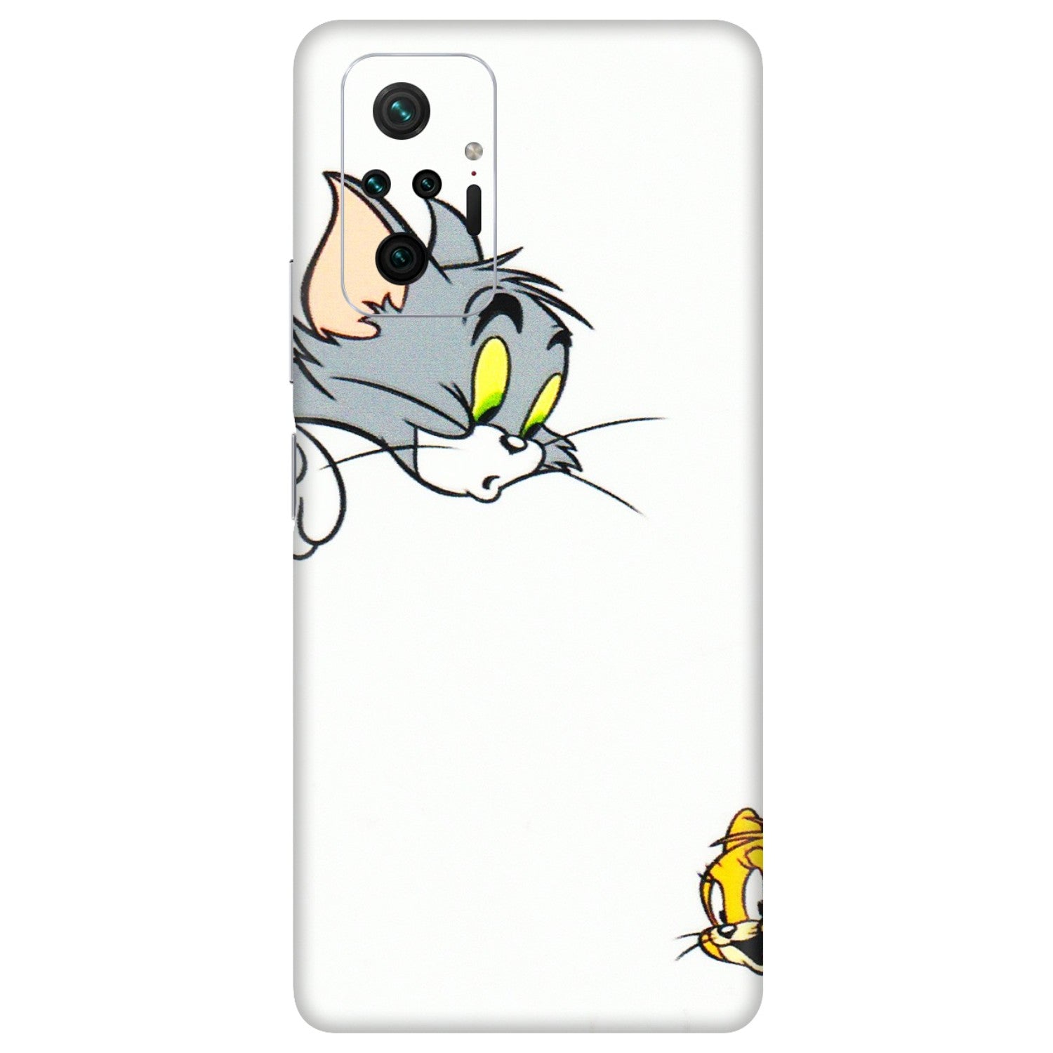 Xiaomi Redmi Phone Skins (All Models) - Cute Tom And Jerry - 3D Embossed Finish (L-220) Redmi Note 10 Pro