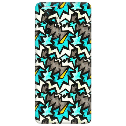 Xiaomi Redmi Phone Skins (All Models) - Funky Zig Zag - 3D Embossed Finish (L-223) Redmi Note 10 Pro