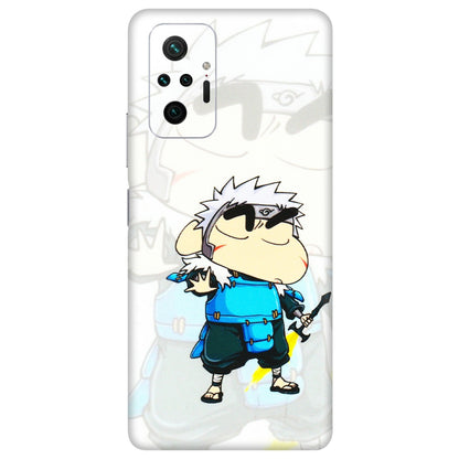 Xiaomi Redmi Phone Skins (All Models) - Angry Young Shinchan - 3D Embossed Finish (L-226) Redmi Note 10 Pro