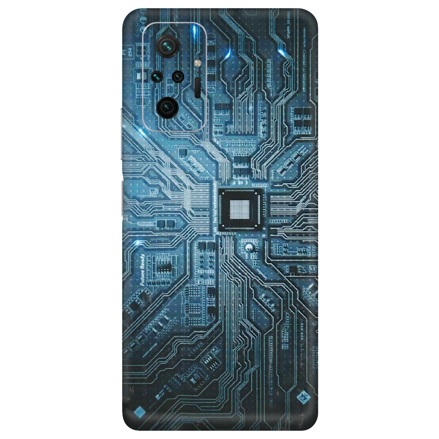 Xiaomi Redmi Phone Skins (All Models) - Original Circuit - 3D Embossed Finish (L-267) Redmi Note 10 Pro