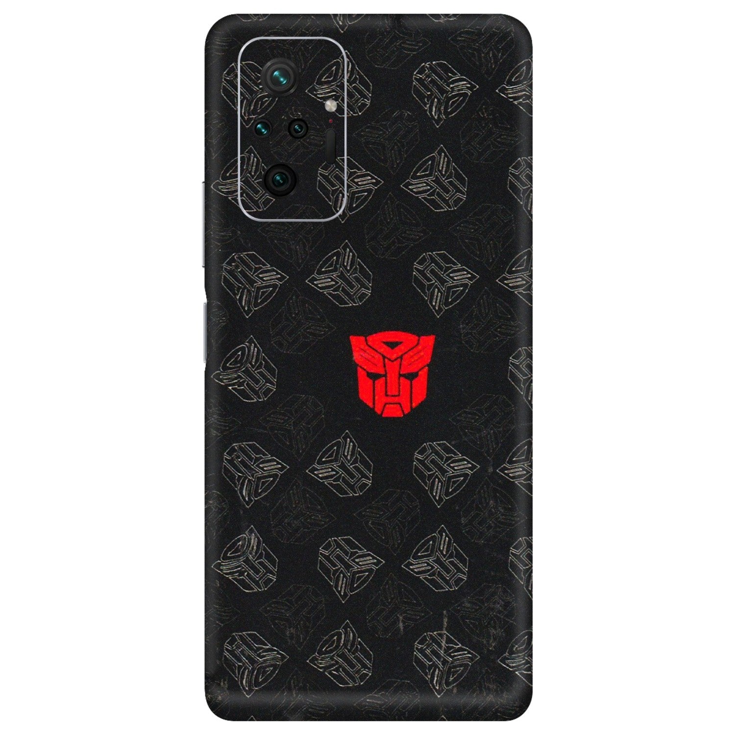 Xiaomi Redmi Phone Skins (All Models) - Transformers Devastation - 3D Embossed Finish (L-301) Redmi Note 10 Pro