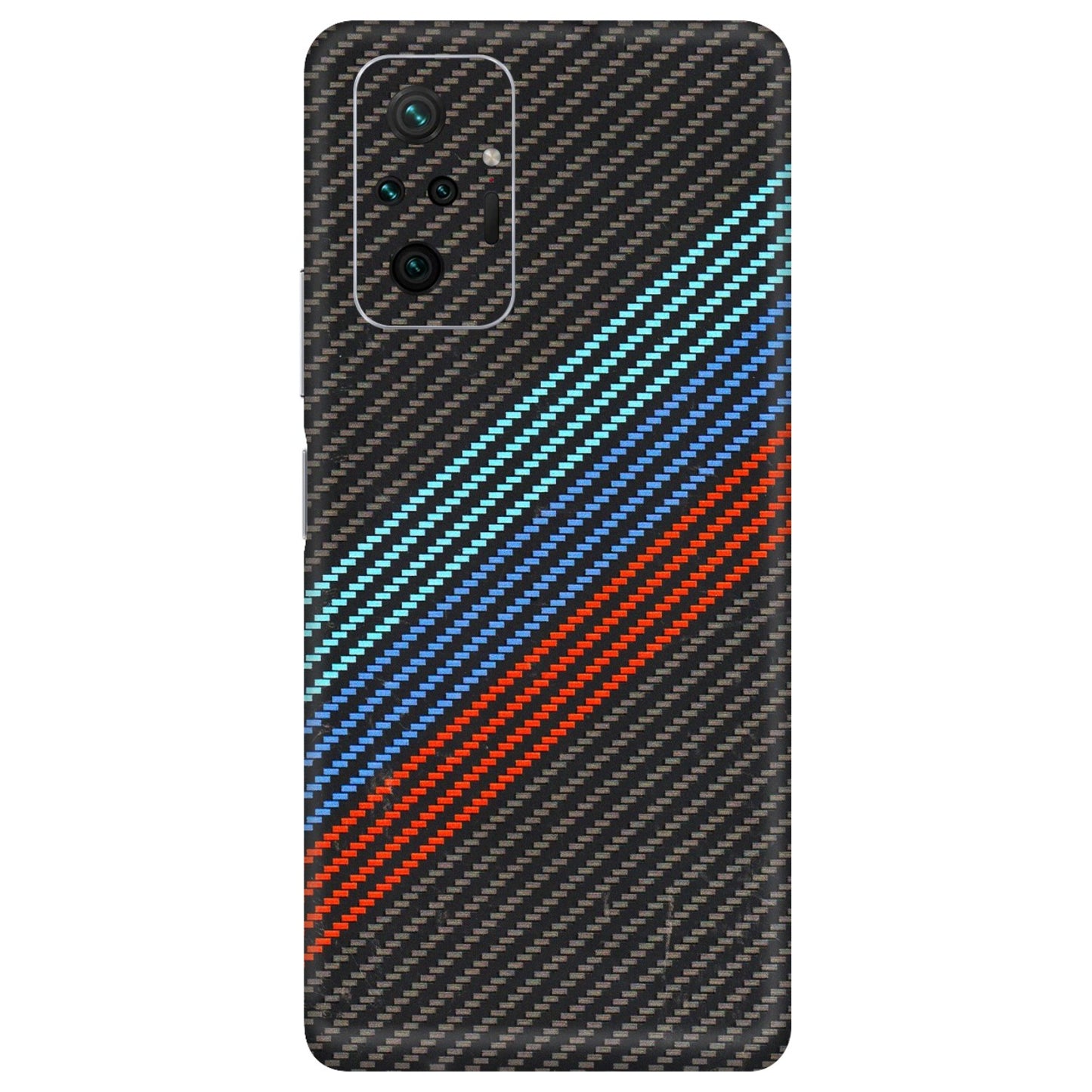 Xiaomi Redmi Phone Skins (All Models) - Carbon BM - 3D Embossed Finish (L-302) Redmi Note 10 Pro