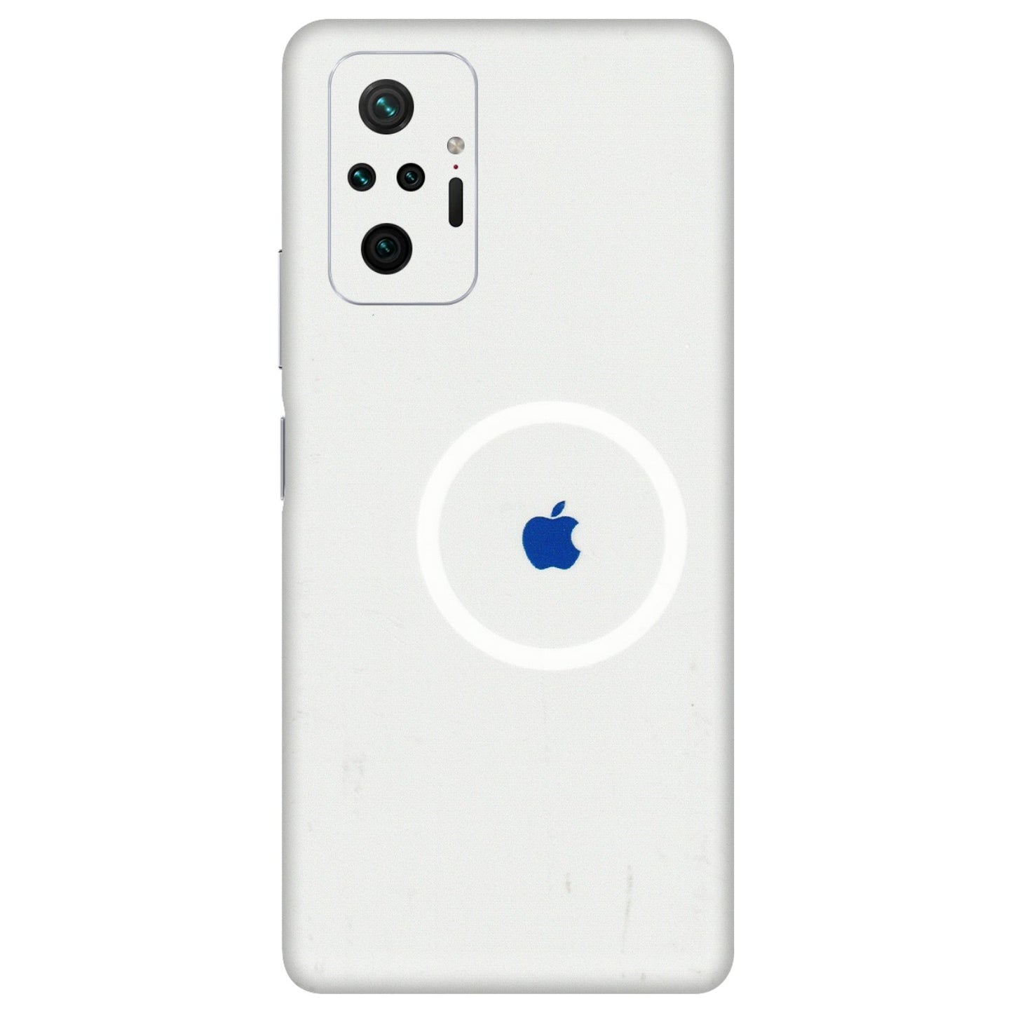 Xiaomi Redmi Phone Skins (All Models) - iPhone Magsafe Logo - 3D Embossed Finish (L-320) Redmi Note 10 Pro
