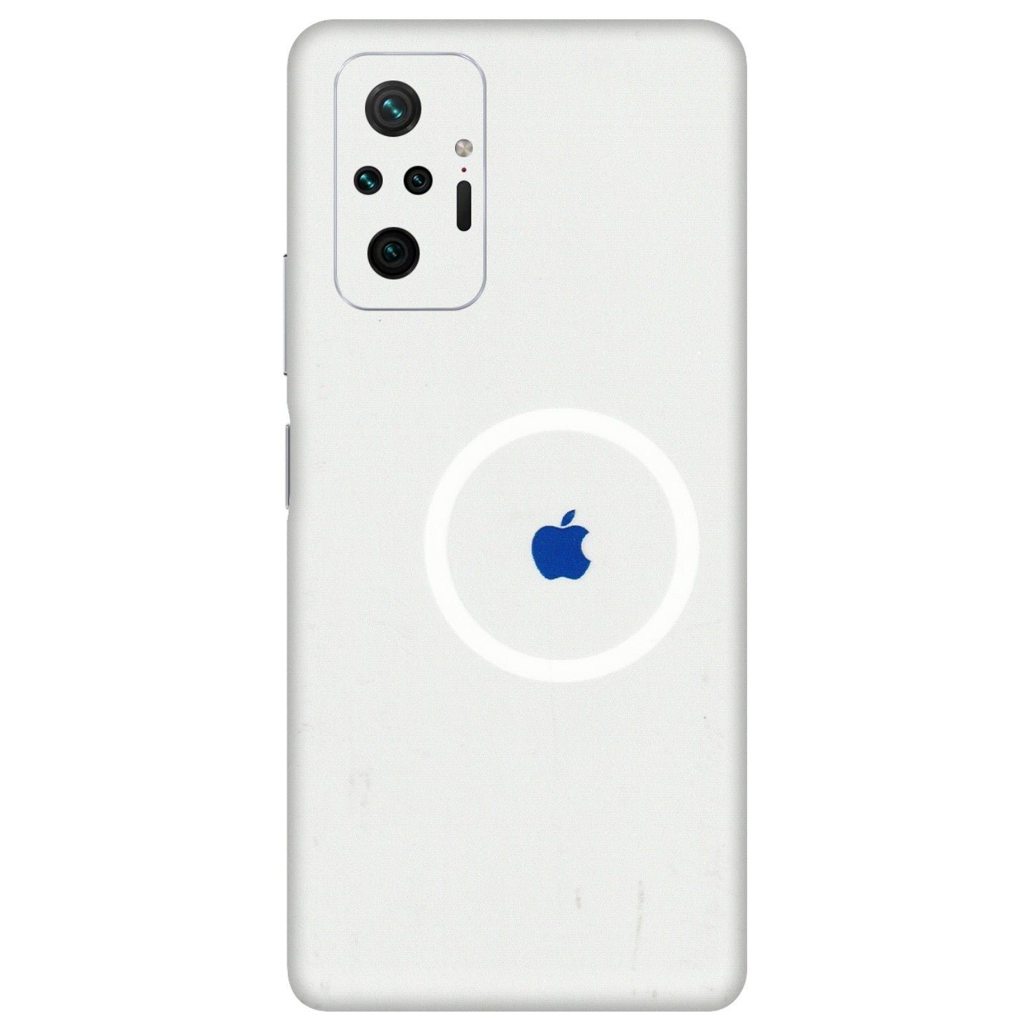 Xiaomi Redmi Phone Skins (All Models) - iPhone Magsafe Logo - 3D Embossed Finish (L-320) Redmi Note 10 Pro