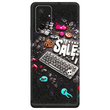 Xiaomi Redmi Phone Skins (All Models) - Gadgets Sale - 3D Embossed Finish (L-50) Redmi Note 10 Pro