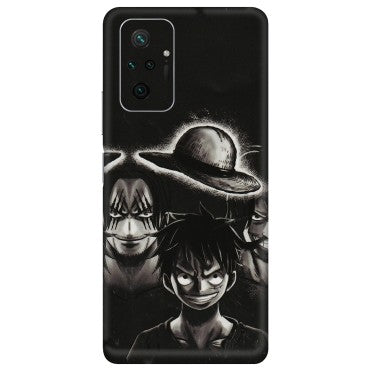 Xiaomi Redmi Phone Skins (All Models) - Black Luffy Hat - 3D Embossed Finish (L-57) Redmi Note 10 Pro
