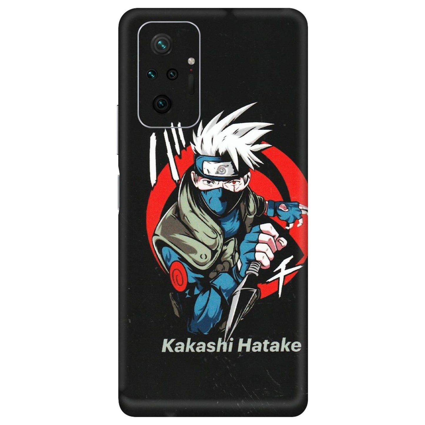 Xiaomi Redmi Phone Skins (All Models) - Naruto Kakashi Hatake Killer - Matte Finish (M-114) Redmi Note 10 Pro