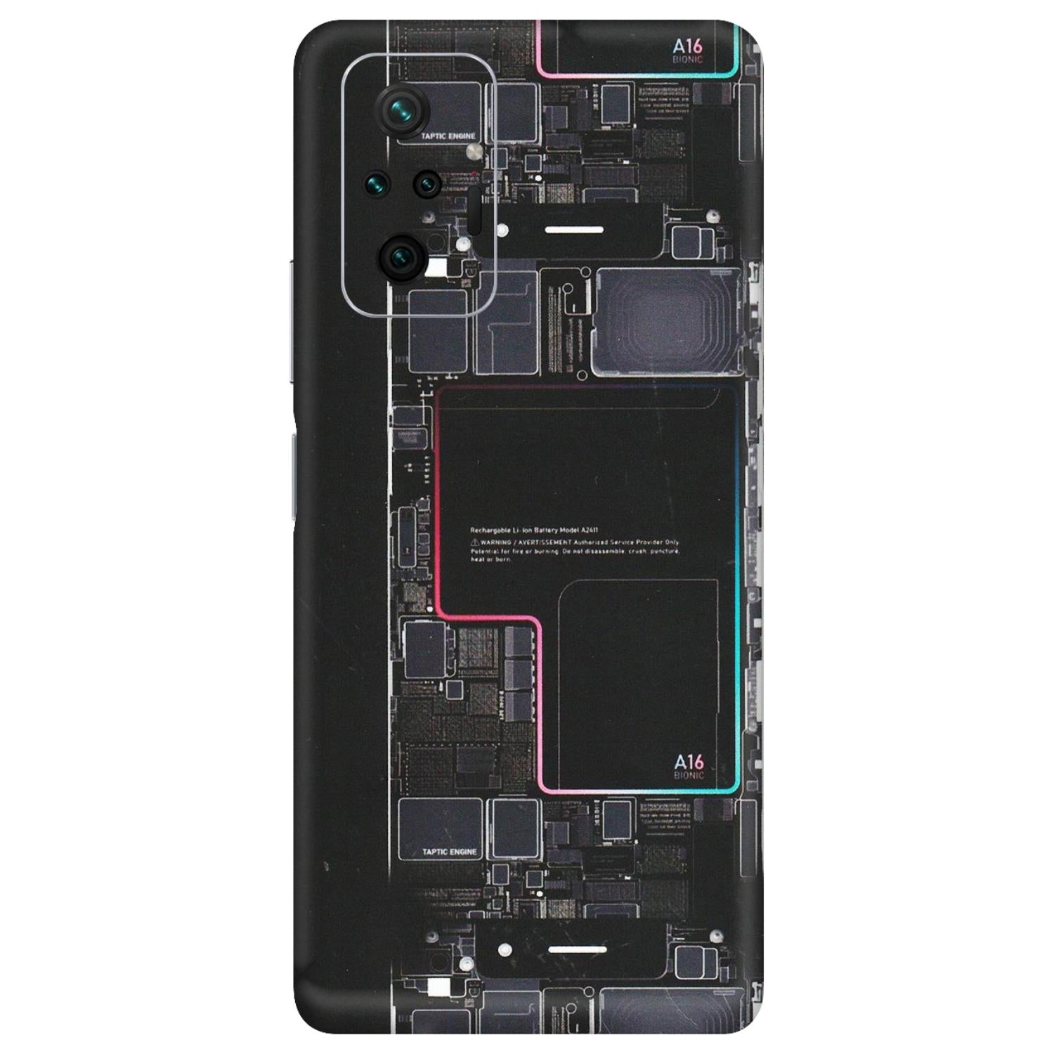 Xiaomi Redmi Phone Skins (All Models) - Motherboard Circuit Layout - Matte Finish (M-117) Redmi Note 10 Pro