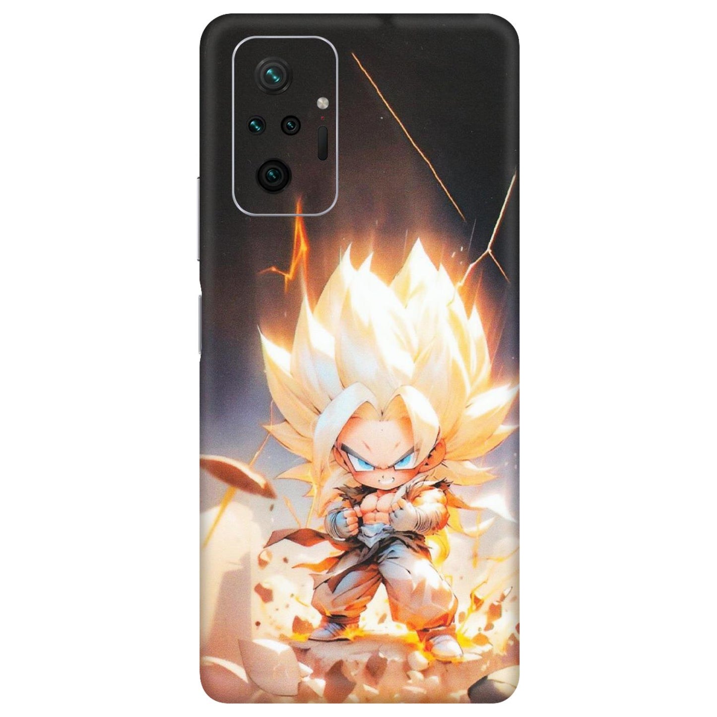 Xiaomi Redmi Phone Skins (All Models) - Goku Dragon Cute Anime - Matte Finish (M-131) Redmi Note 10 Pro