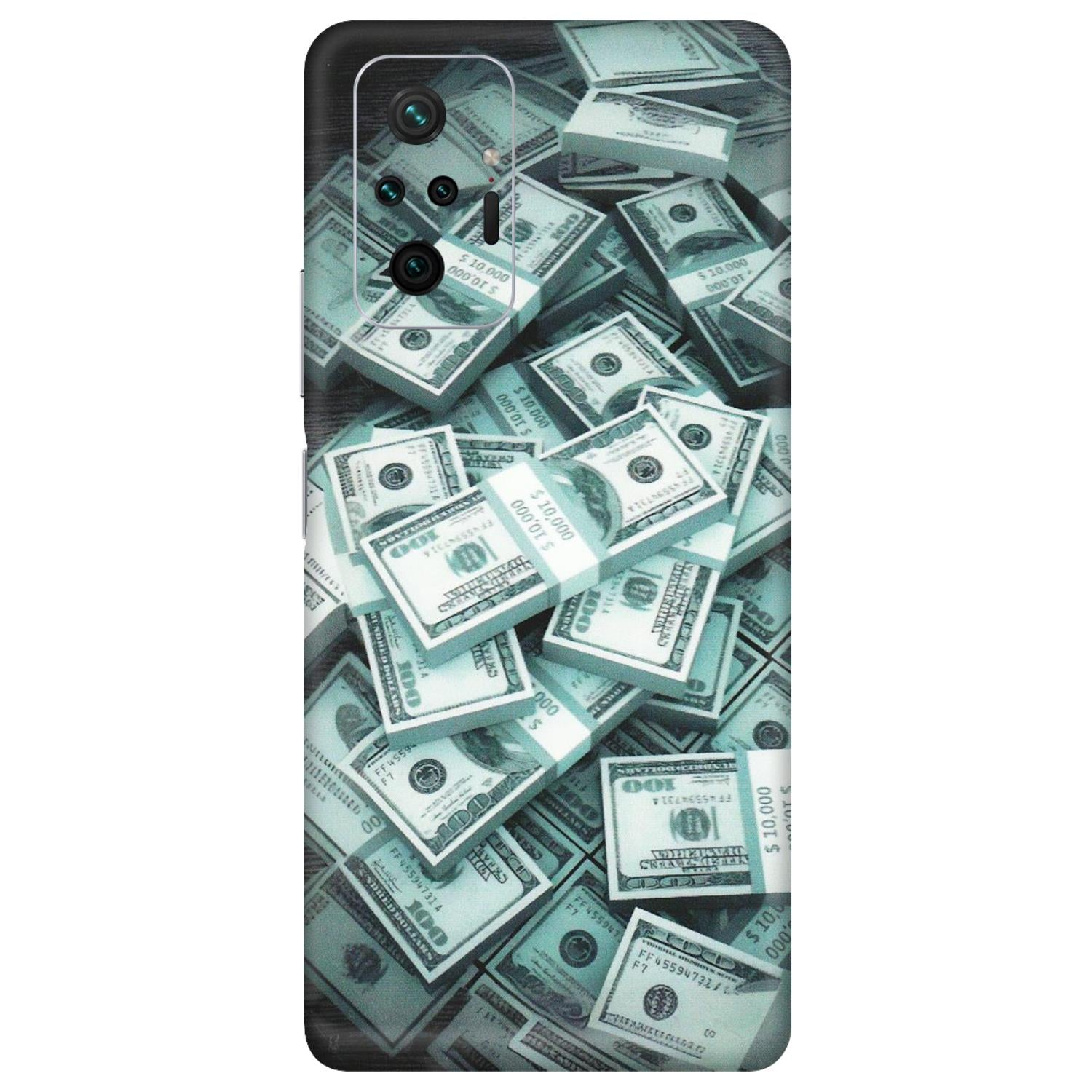 Xiaomi Redmi Phone Skins (All Models) - Hundred Dollar Bill - Matte Finish (M-162) Redmi Note 10 Pro