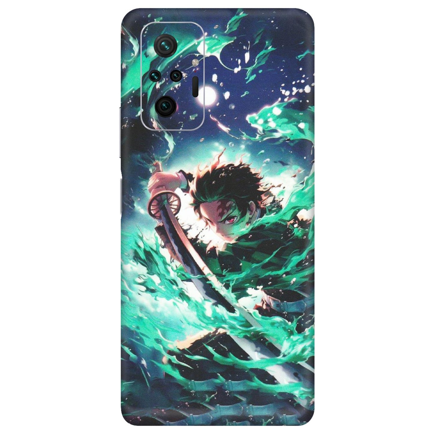 Xiaomi Redmi Phone Skins (All Models) - Sword Fighter Anime - Matte Finish (M-29) Redmi Note 10 Pro
