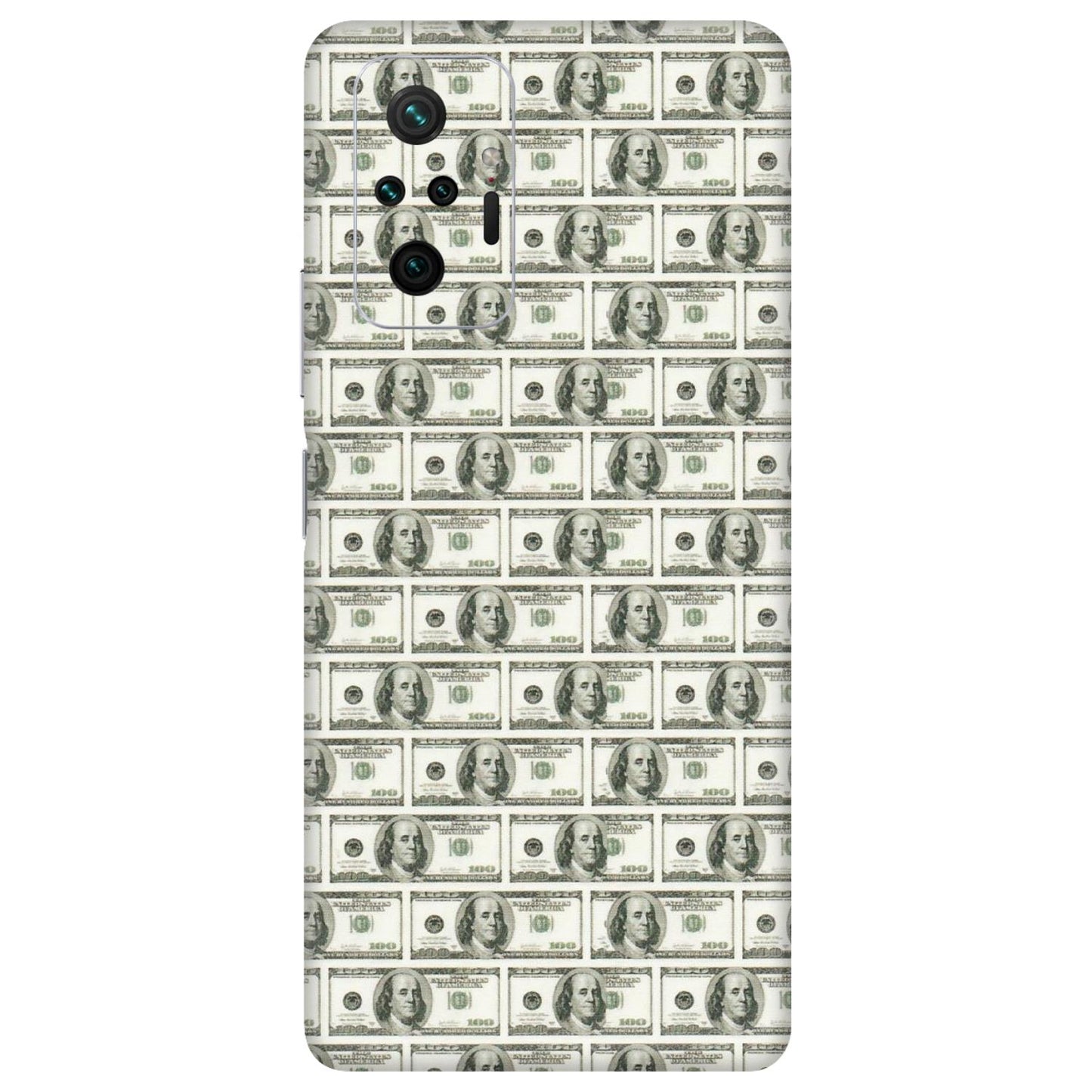 Xiaomi Redmi Phone Skins (All Models) - I Love Dollars - Matte Finish (M-40) Redmi Note 10 Pro