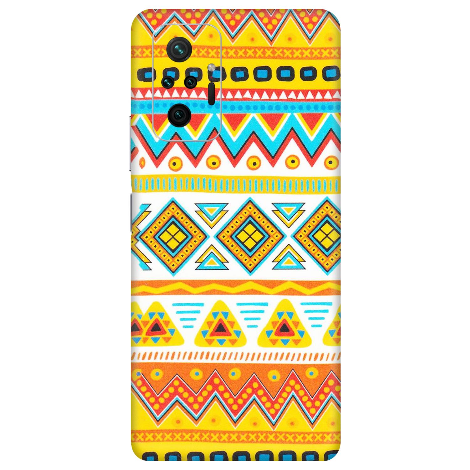 Xiaomi Redmi Phone Skins (All Models) - Mexican Abstract - Matte Finish (M-71) Redmi Note 10 Pro