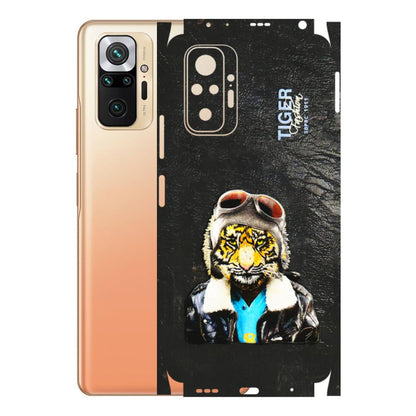 Xiaomi Redmi Phone Skins (All Models) - Rider Tiger - 3D Embossed Finish (L-113) Redmi Note 10 Pro Max