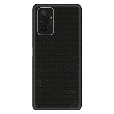 Xiaomi Redmi Phone Skins (All Models) - Black honeycomb - 3D Embossed Finish (L-114) Redmi Note 10 Pro Max