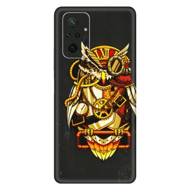 Xiaomi Redmi Phone Skins (All Models) - Classy Smart Owl - 3D Embossed Finish (L-144) Redmi Note 10 Pro Max