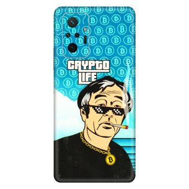 Xiaomi Redmi Phone Skins (All Models) - Crypto Thug Life - 3D Embossed Finish (L-179) Redmi Note 10 Pro Max