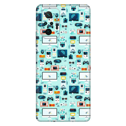 Xiaomi Redmi Phone Skins (All Models) - Gadgets Doodle - 3D Embossed Finish (L-184) Redmi Note 10 Pro Max