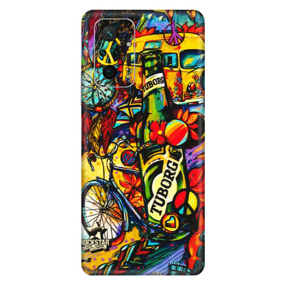 Xiaomi Redmi Phone Skins (All Models) - Cool Beer Bottle - 3D Embossed Finish (L-193) Redmi Note 10 Pro Max
