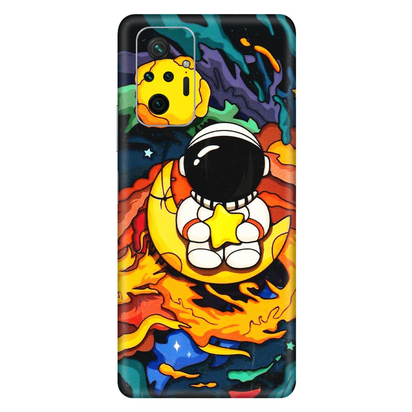 Xiaomi Redmi Phone Skins (All Models) - Baby Astronaut - 3D Embossed Finish (L-197) Redmi Note 10 Pro Max