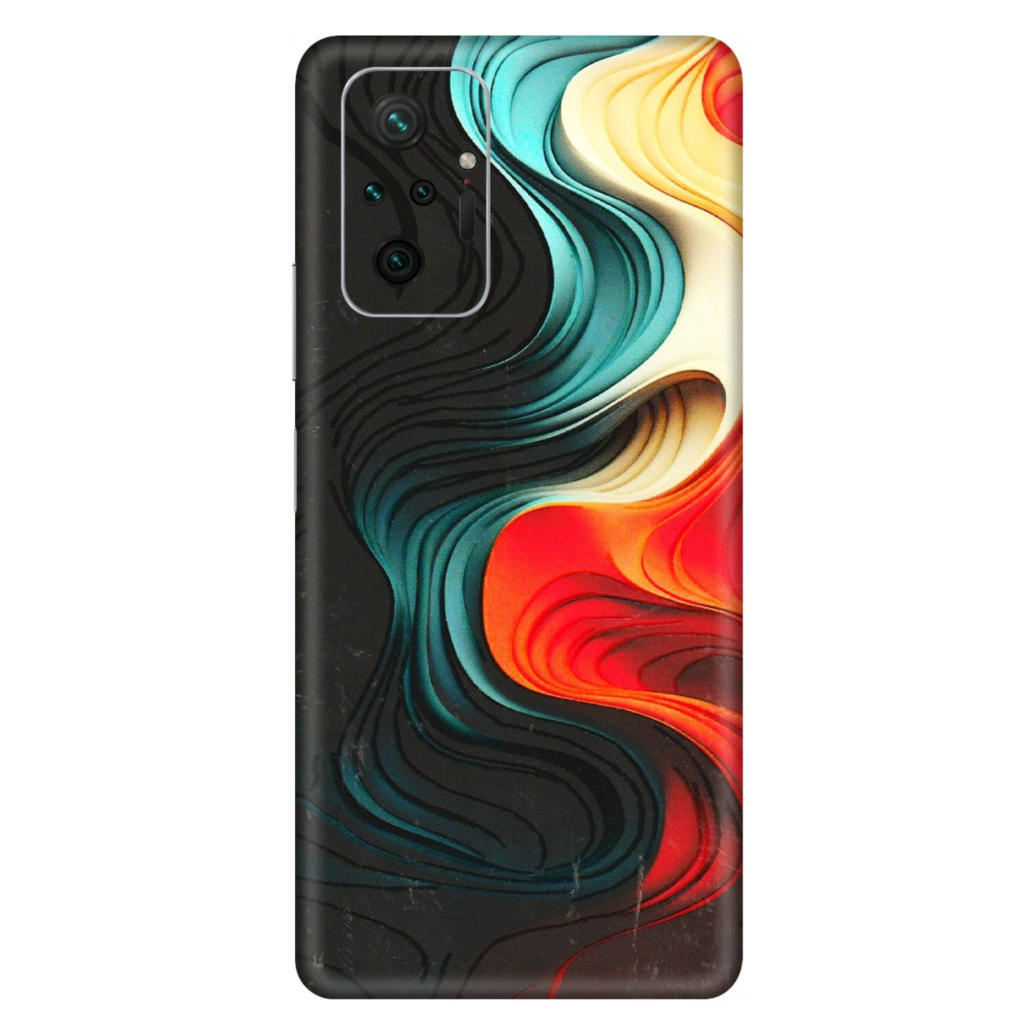 Xiaomi Redmi Phone Skins (All Models) - The Silky Swirl - 3D Embossed Finish (L-240) Redmi Note 10 Pro Max