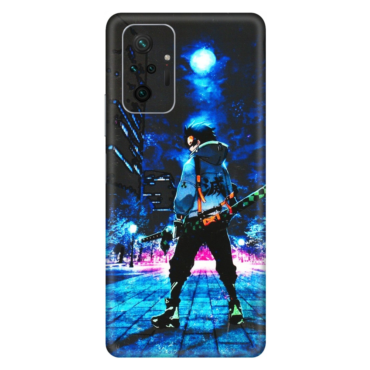 Xiaomi Redmi Phone Skins (All Models) - Demon Slayer Sword - 3D Embossed Finish (L-247) Redmi Note 10 Pro Max