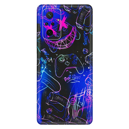 Xiaomi Redmi Phone Skins (All Models) - Gamers Paradise - 3D Embossed Finish (L-258) Redmi Note 10 Pro Max