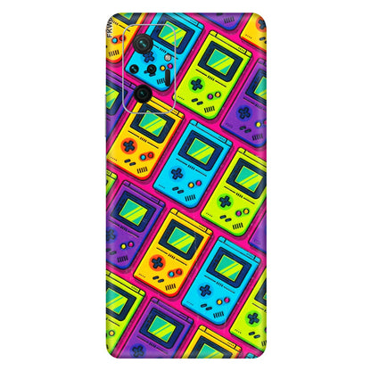 Xiaomi Redmi Phone Skins (All Models) - Gameboy Colourful - 3D Embossed Finish (L-266) Redmi Note 10 Pro Max
