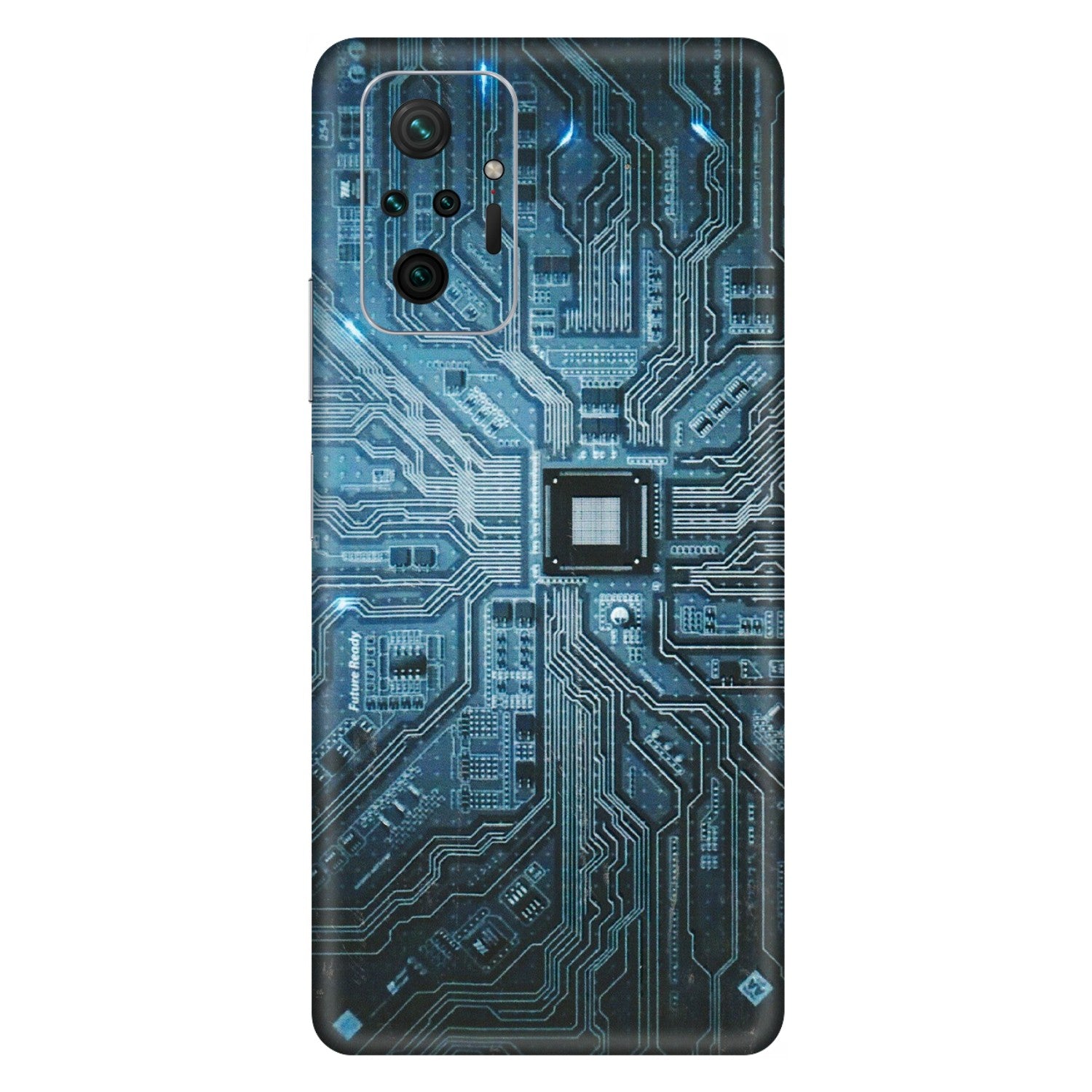 Xiaomi Redmi Phone Skins (All Models) - Original Circuit - 3D Embossed Finish (L-267) Redmi Note 10 Pro Max