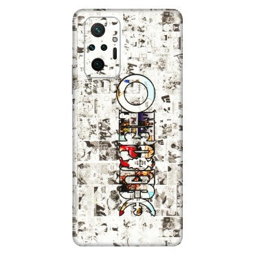 Xiaomi Redmi Phone Skins (All Models) - One Piece Manga - 3D Embossed Finish (L-26) Redmi Note 10 Pro Max