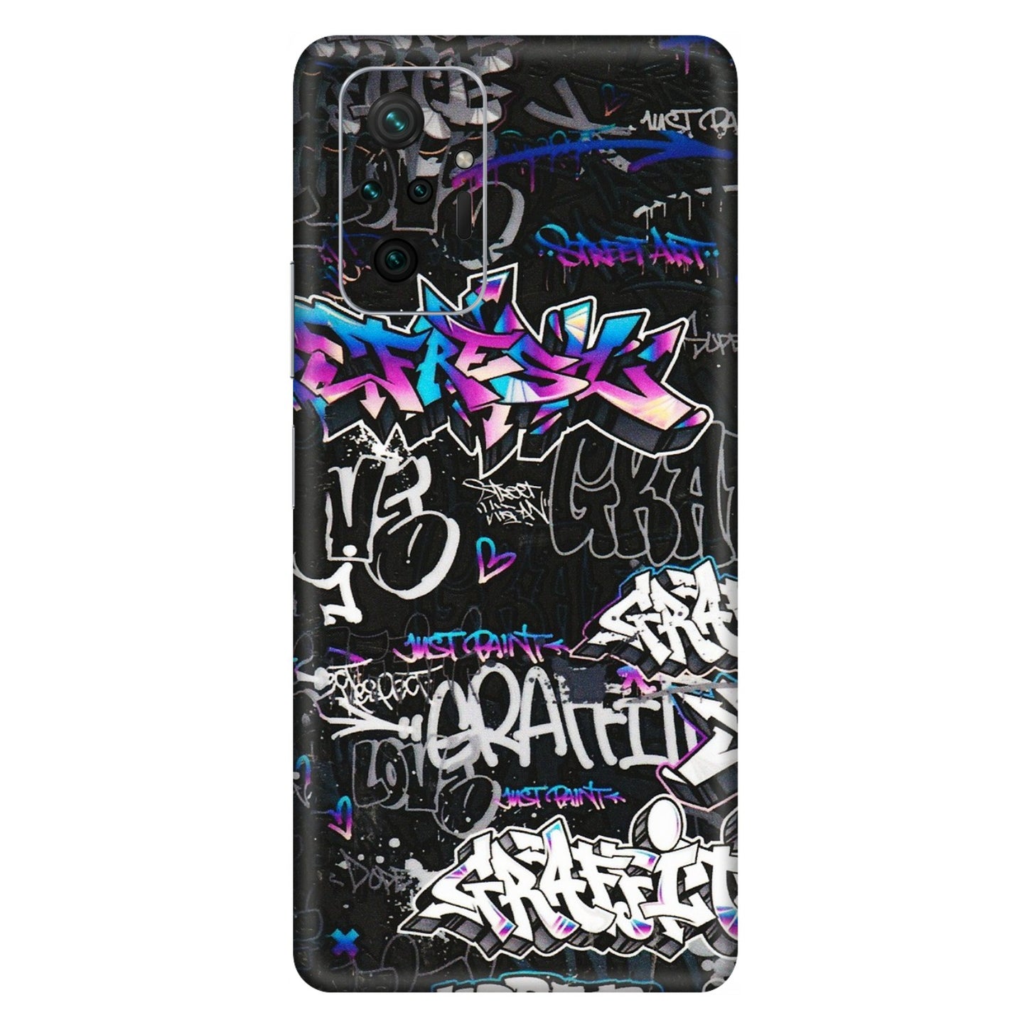 Xiaomi Redmi Phone Skins (All Models) - Graffiti Killer - 3D Embossed Finish (L-274) Redmi Note 10 Pro Max