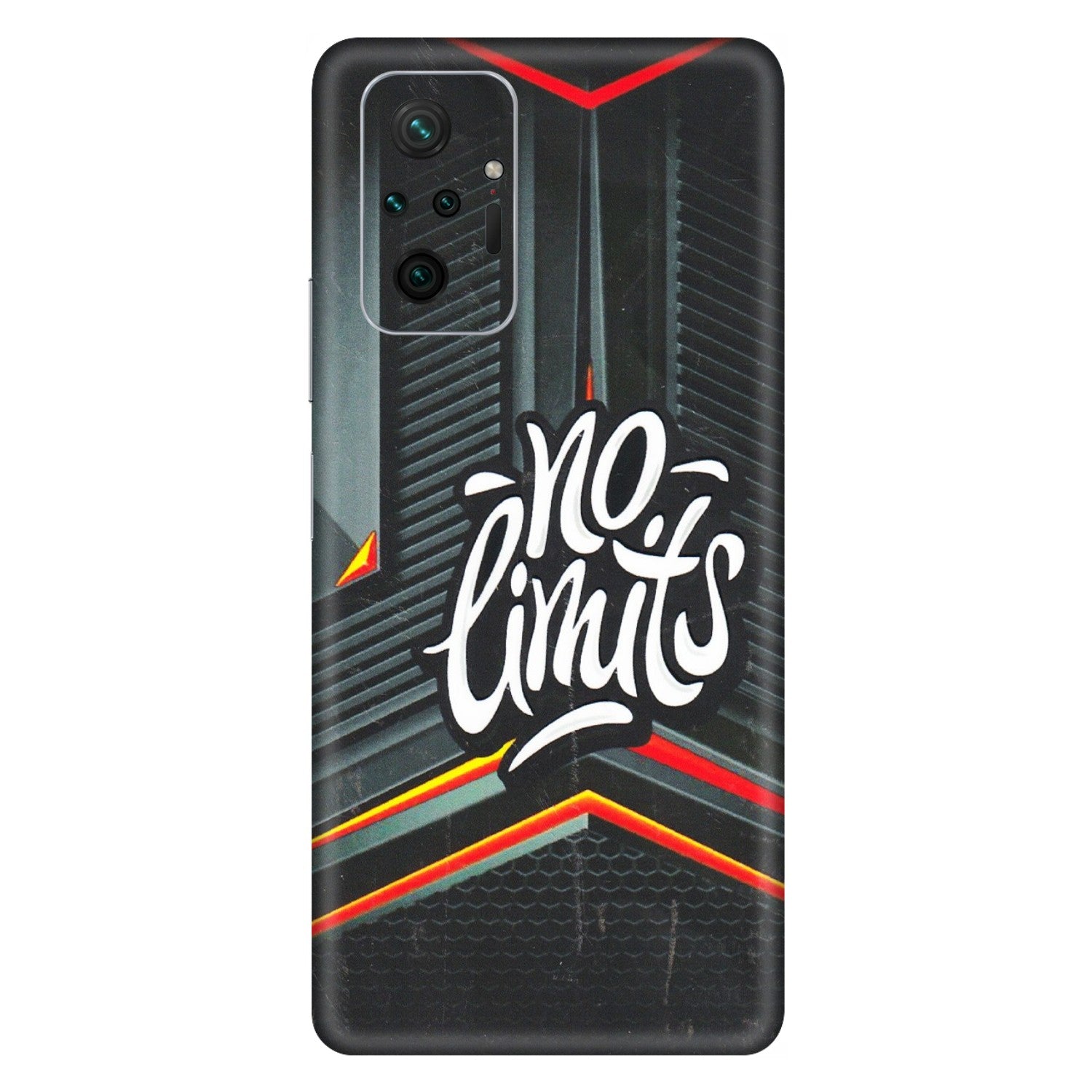 Xiaomi Redmi Phone Skins (All Models) - No Limits - 3D Embossed Finish (L-286) Redmi Note 10 Pro Max