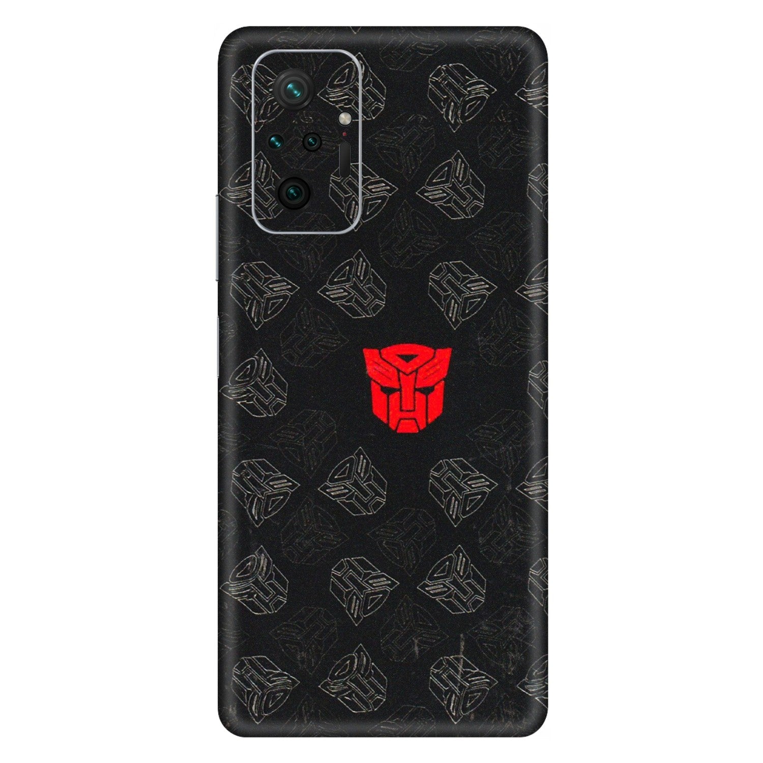 Xiaomi Redmi Phone Skins (All Models) - Transformers Devastation - 3D Embossed Finish (L-301) Redmi Note 10 Pro Max