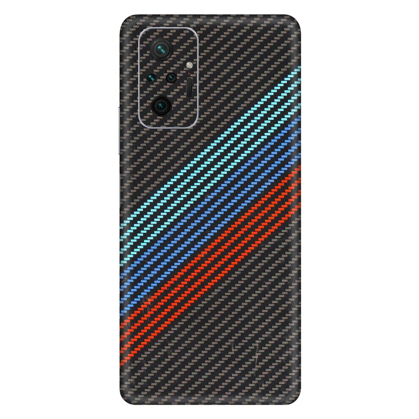 Xiaomi Redmi Phone Skins (All Models) - Carbon BM - 3D Embossed Finish (L-302) Redmi Note 10 Pro Max