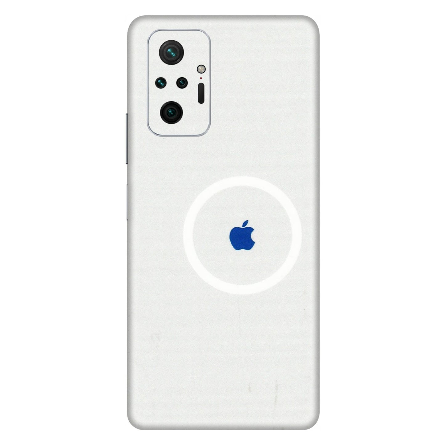 Xiaomi Redmi Phone Skins (All Models) - iPhone Magsafe Logo - 3D Embossed Finish (L-320) Redmi Note 10 Pro Max