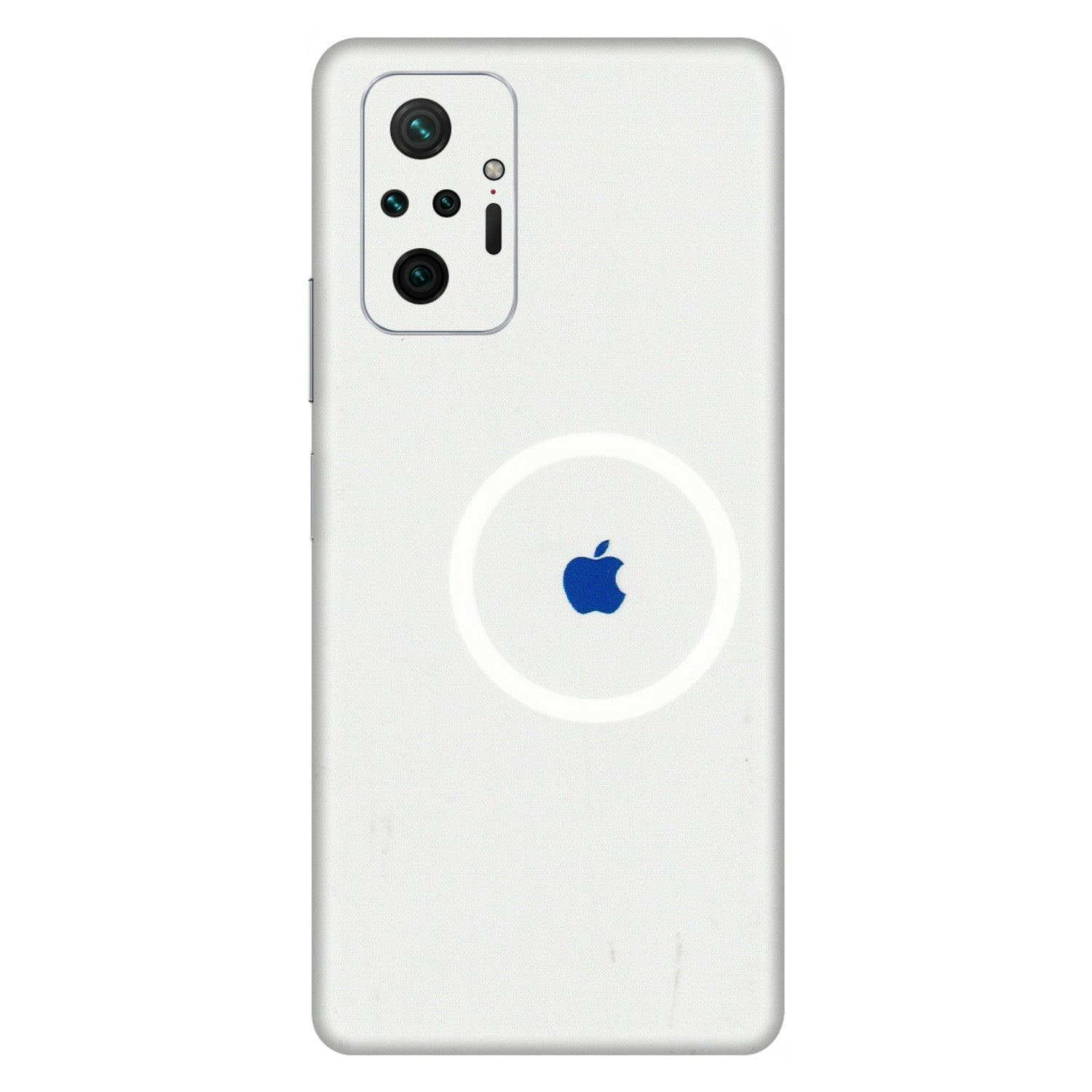 Xiaomi Redmi Phone Skins (All Models) - iPhone Magsafe Logo - 3D Embossed Finish (L-320) Redmi Note 10 Pro Max