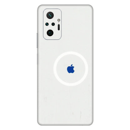 Xiaomi Redmi Phone Skins (All Models) - iPhone Magsafe Logo - 3D Embossed Finish (L-320) Redmi Note 10 Pro Max