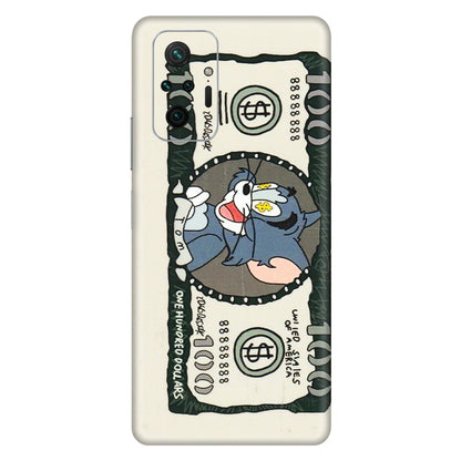 Xiaomi Redmi Phone Skins (All Models) - Tom Hundred Dollar - 3D Embossed Finish (L-324) Redmi Note 10 Pro Max