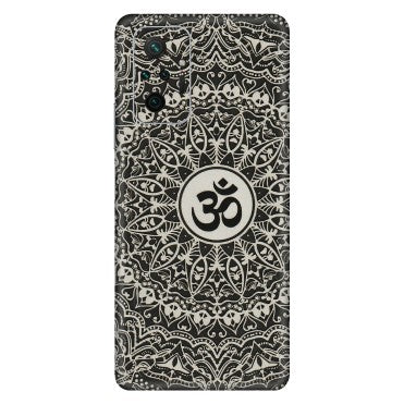 Xiaomi Redmi Phone Skins (All Models) - Aum Elegant Mandala - 3D Embossed Finish (L-62) Redmi Note 10 Pro Max