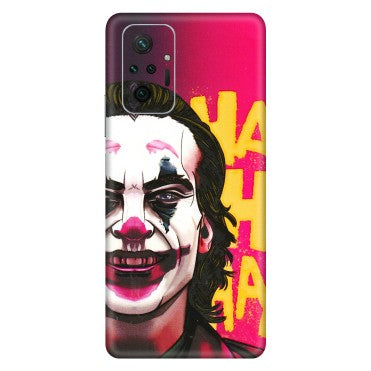 Xiaomi Redmi Phone Skins (All Models) - Joker Evil Laugh - 3D Embossed Finish (L-97) Redmi Note 10 Pro Max