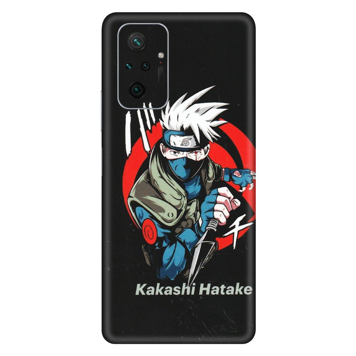 Xiaomi Redmi Phone Skins (All Models) - Naruto Kakashi Hatake Killer - Matte Finish (M-114) Redmi Note 10 Pro Max