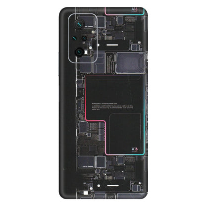 Xiaomi Redmi Phone Skins (All Models) - Motherboard Circuit Layout - Matte Finish (M-117) Redmi Note 10 Pro Max